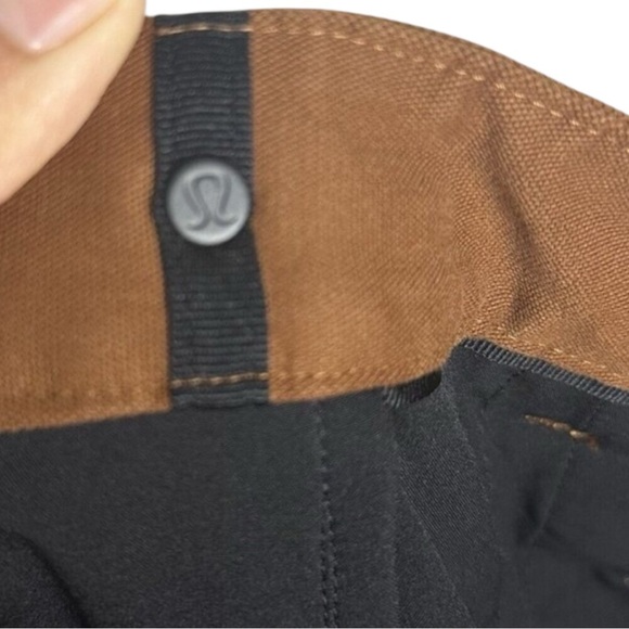 LULULEMON ABC Relaxed Utilitech Cropped Pants in Copper Brown Size 38 - Picture 9 of 11